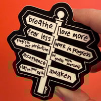 soul signpost sticker