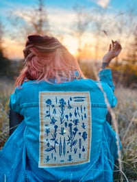 Image 1 of Herboriste Sacré - Patch XL - 21× 29,7cm by Zélia Brasier