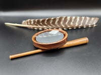 Image 2 of Santos Rosewood Pot Call, Glass over Slate with One Piece Striker