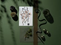 Image 4 of Kraken - Sérigraphie sur Papier - A6 10,5x14,8 cm by Mamie Loup