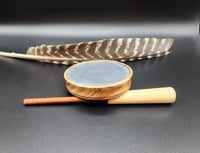 Image 4 of Canarywood Pot Call, Grey Slate over Glass. #750