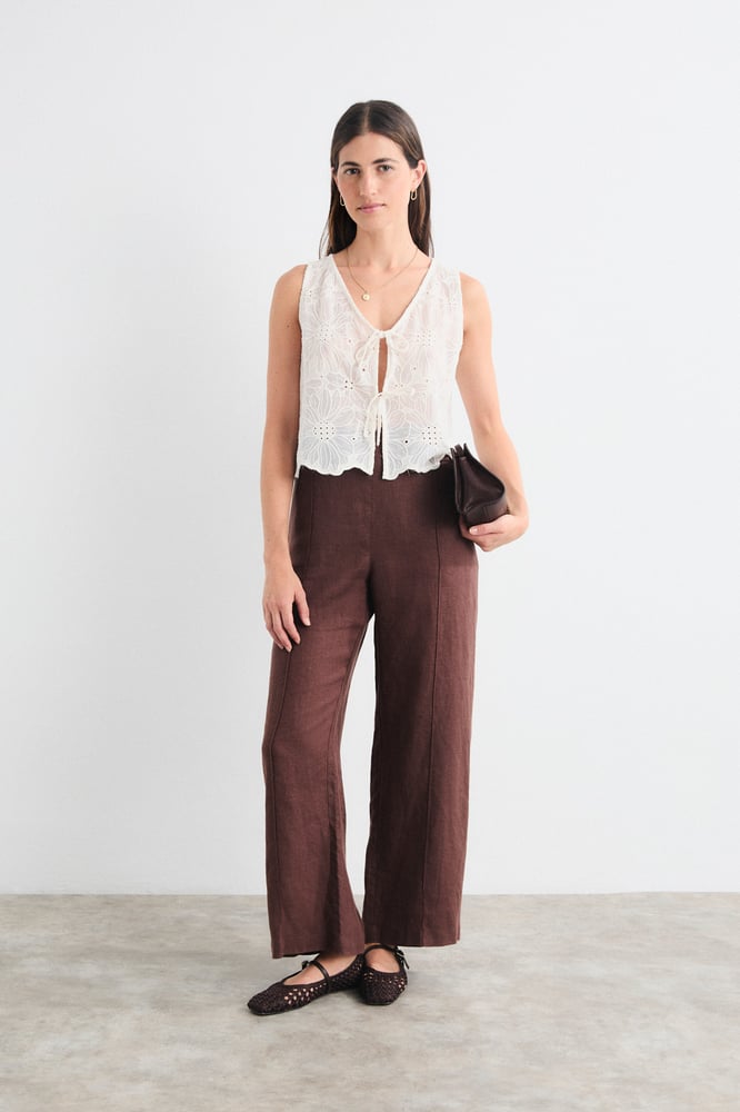 Image of Pantalón Aurora marrón