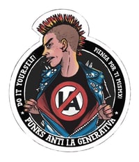 Image 2 of PEGATINA PUNKS ANTI-IA
