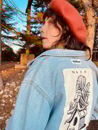 Image 1 of La Cabane du Poulpe - Patch XL - 21x29,7 cm by Napo