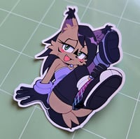 Image 2 of Panty Girl Nicole (3.1 in. Sticker)