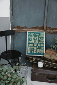 Image 1 of Herbes Sauvage Vert - Patch XXL - 22x32 cm by Alouest