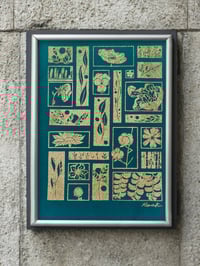 Image 4 of Herbes Sauvage Vert - Patch XXL - 22x32 cm by Alouest