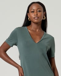 Image 3 of VESTIDO LARGO VERDE SURKANA 