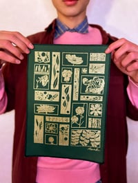 Image 3 of Herbes Sauvage Vert - Patch XXL - 22x32 cm by Alouest