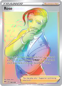 Rose (Secret) - SWSH03: Darkness Ablaze - Near Mint