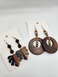 Image of Wooden earrings 