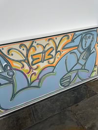 Image 4 of "Butterfly Visit Painted in Maine" by America Martin