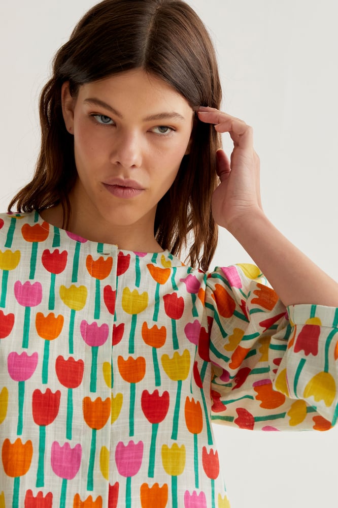 Image of Camisa Tulipa  