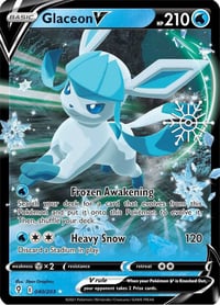 Glaceon V - 040/203 (Holiday Calendar) - Miscellaneous Cards & Products - Sealed