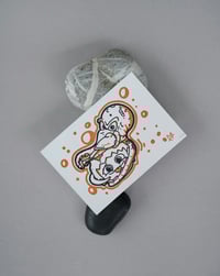 Image 3 of Poulpe Attack - Sérigraphie sur Papier - A6 10,5x14,8 cm by Fast Freak