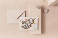 Image 1 of Poulpe Attack - Sérigraphie sur Papier - A6 10,5x14,8 cm by Fast Freak