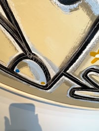 Image 7 of "Woman with Butterfly (Round)" by America Martin