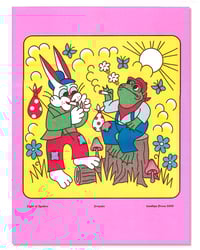 Friends Riso Poster by Eight Of Spades