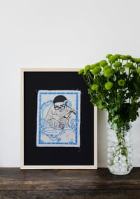 Image 3 of Gribouillage Tentaculaire Part 3 - Patch M - 10,5x14,8 cm by Zélia Brasier