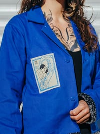 Image 3 of Gribouillage Tentaculaire Part 2 - Patch M - 10,5x14,8 cm by Zélia Brasier