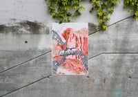 Image 1 of Red Sandwich - Sérigraphie sur Papier -  A4 21x29,7cm by Bokito