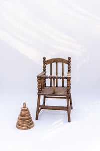 Image 1 of  PRE-ORDER  Photo prop chair brown