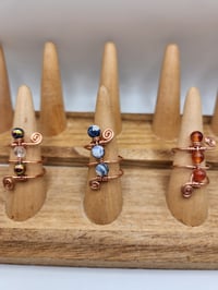 Image of  Beaded rings!  (Vertical)