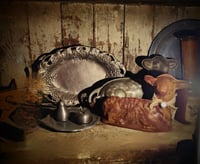 Image 3 of Beeswax Spring Lamb Shelf Sitter