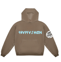 Tape Stripe Logo Hoodie