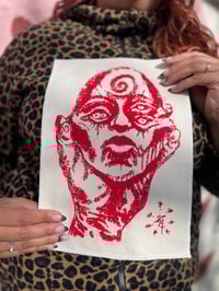 Image 1 of Mask - Patch XXL - 22x32 cm by Randri Anarkhia 