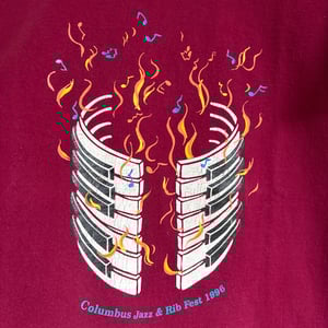 Image of 1996 Columbus Jazz & Rib Fest T-Shirt