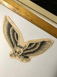 Image 1 of 1970’s Spaulding & Roger’s original pork chop flash Owl