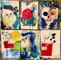 Image 1 of Mystery Mail: Original Signed Mixed Media Art (Only 6 Available)