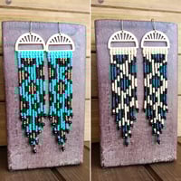 Image 2 of Jaguar Print Earrings