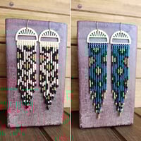 Image 3 of Jaguar Print Earrings