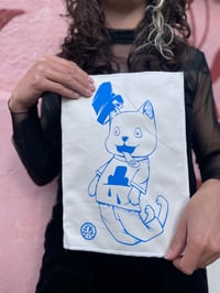 Image 5 of Chat perché - Patch XXL - 22x32 cm by Leremythe