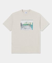 Image 1 of POLAR_MINDFULNESS TEE :::IVORY GREY MELANGE:::