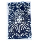 Image of Sacred Heart Cyanotype Print
