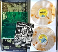 Image 2 of EA044//WGR-011: Dipygus- Long Pig Feast EP/ April 16, 2022 12" (clear w/ vomit)