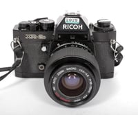 Image 2 of Ricoh XR-2s 35mm SLR Film Camera with Pentax K mount 35-70mm zoom lens #2029