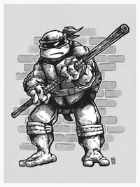 Image 3 of TMNT and Splinter Prints