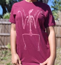 Image 1 of Bat skeleton shirt