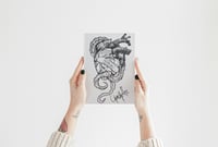 Image 1 of Never Die - Sérigraphie sur Papier -  A5 14,8x21 cm by Charl’haine