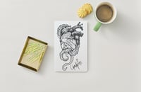 Image 3 of Never Die - Sérigraphie sur Papier -  A5 14,8x21 cm by Charl’haine