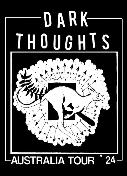 Image of "AUSTRALIA TOUR 24" HOODIE