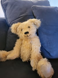 Image 1 of Mohair Bear '"Happy" Artist handmade 