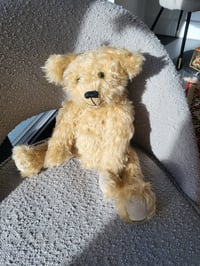 Image 3 of Mohair Bear '"Happy" Artist handmade 