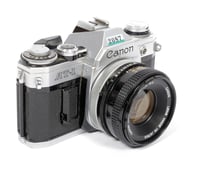 Image 1 of Canon AT-1 35mm SLR Film Camera with 50mm F1.8 lens 6 MONTH WARRANTY 2087