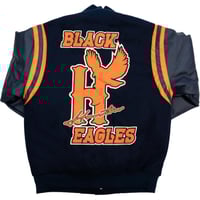 Image 2 of HOUSTON BLACK EAGLES VARSITY JACKET