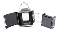 Image 9 of Bronica S S2 S2a 6X4.5 roll film back chrome #2088 US SELLER